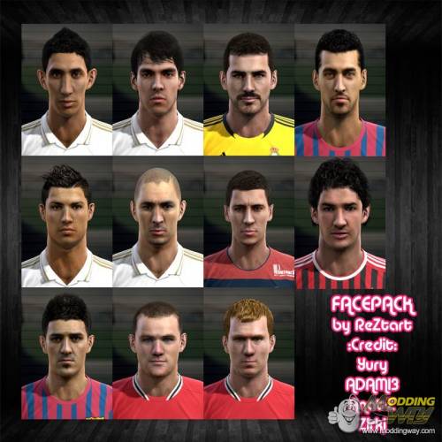 International Faces Pack