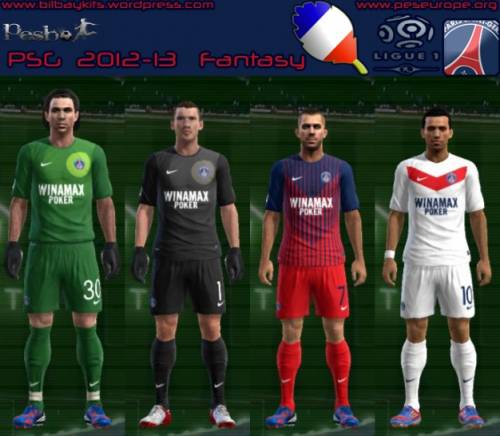 PSG 12-13 Fantasy Kits