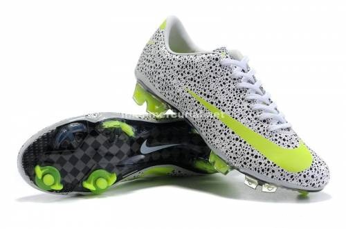 Nike Mercurial Vapor Superfly Safari White-Total Green Boots для PES 2012