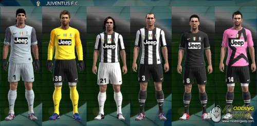 Juventus 12/13 GDB Kits