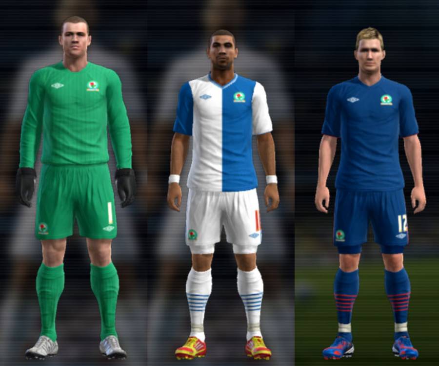 Blackburn Rovers 12/13 GDB Kits