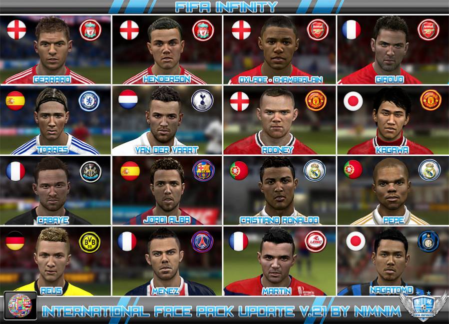 International Face Pack Update V.21