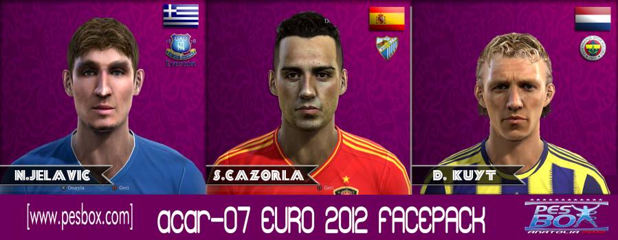 EURO 2012 Facepack