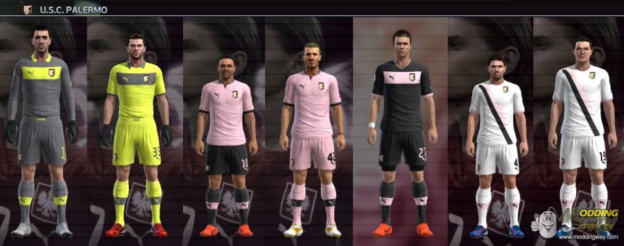 Palermo 12/13 GDB for PES 2012