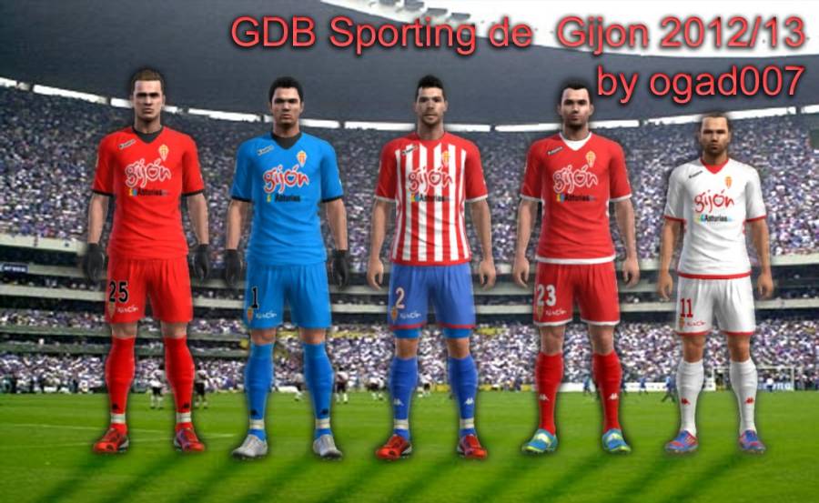 Sporting Gijon 12/13 GDB Kits