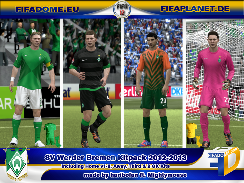 Werder Bremen 12/13 Kitpack