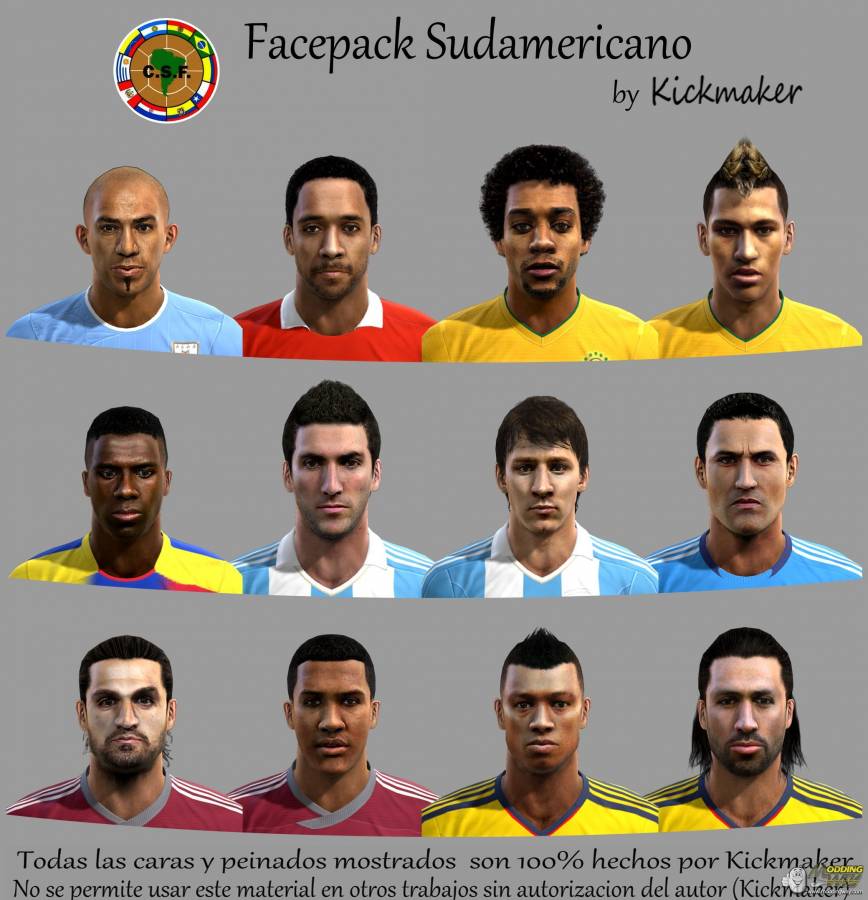 Facepack Sudamericano