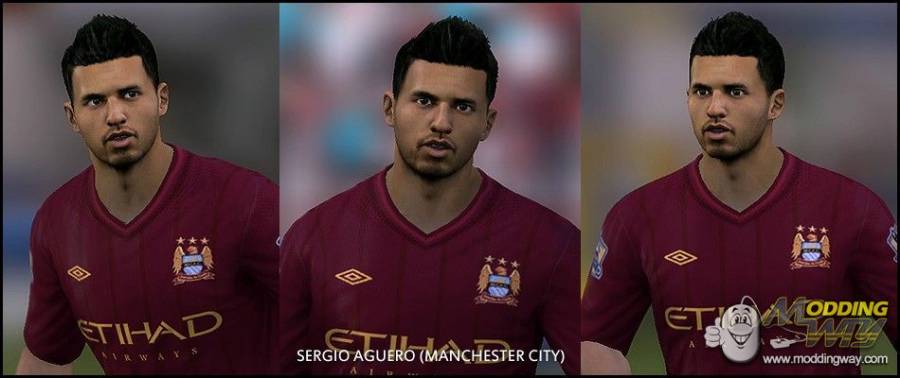 Sergio Agüero Face