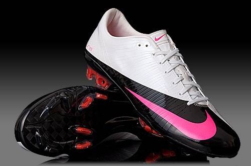 Nike Mercurial Vapor Superfly White-Pink Flash-Black-Silver Boots для PES 2012