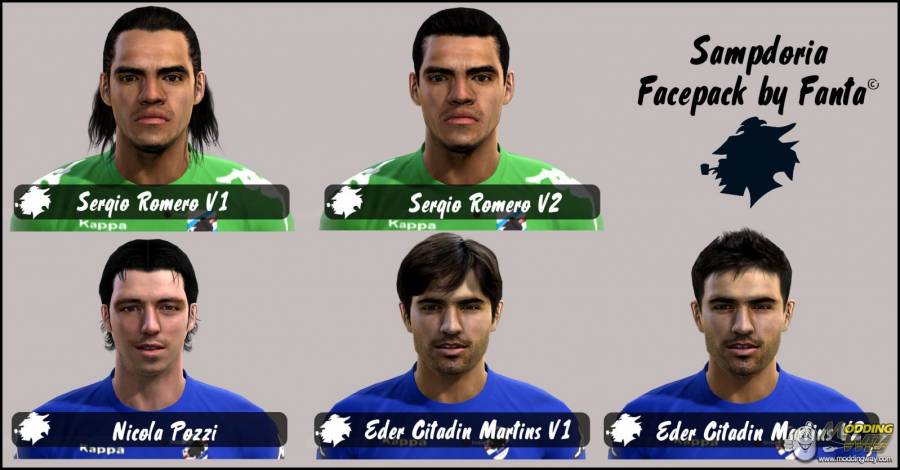 Sampdoria Facepack