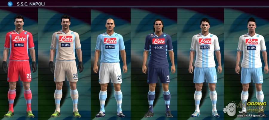 Napoli 12/13 GDB Kits