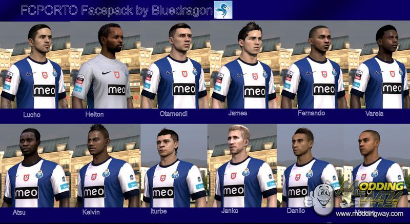 FC Porto Faces Pack
