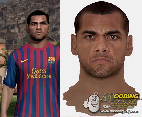 Dani Alves Face