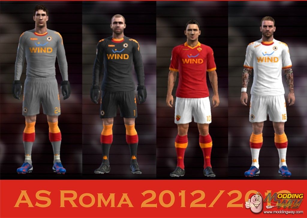 AS Roma 12/13 GDB Kits