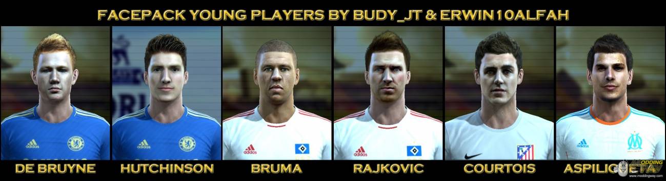Young Players Faces Pack