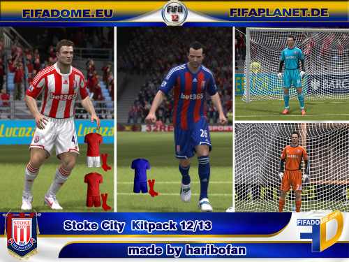 Stoke City Kitpack 12/13