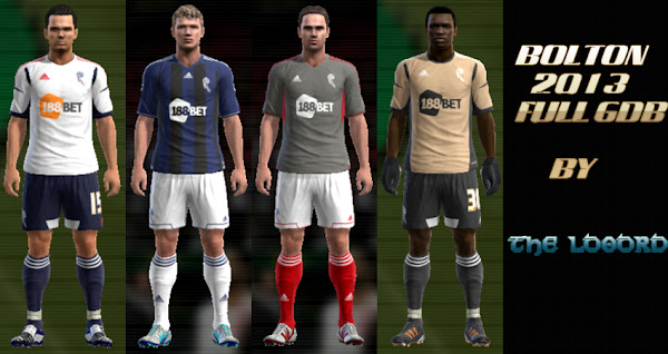 Kits Bolton Wanderers 2012/13 by The Lo0ord