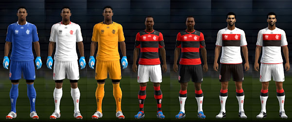 Kits Clube de Regatas do Flamengo 2012/13 by Tavin12