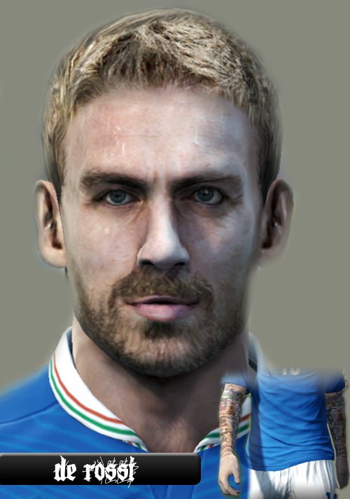 Отличное лицо De Rossi
