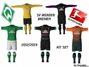 SV WERDER BREMEN 2012-2013 KIT SET