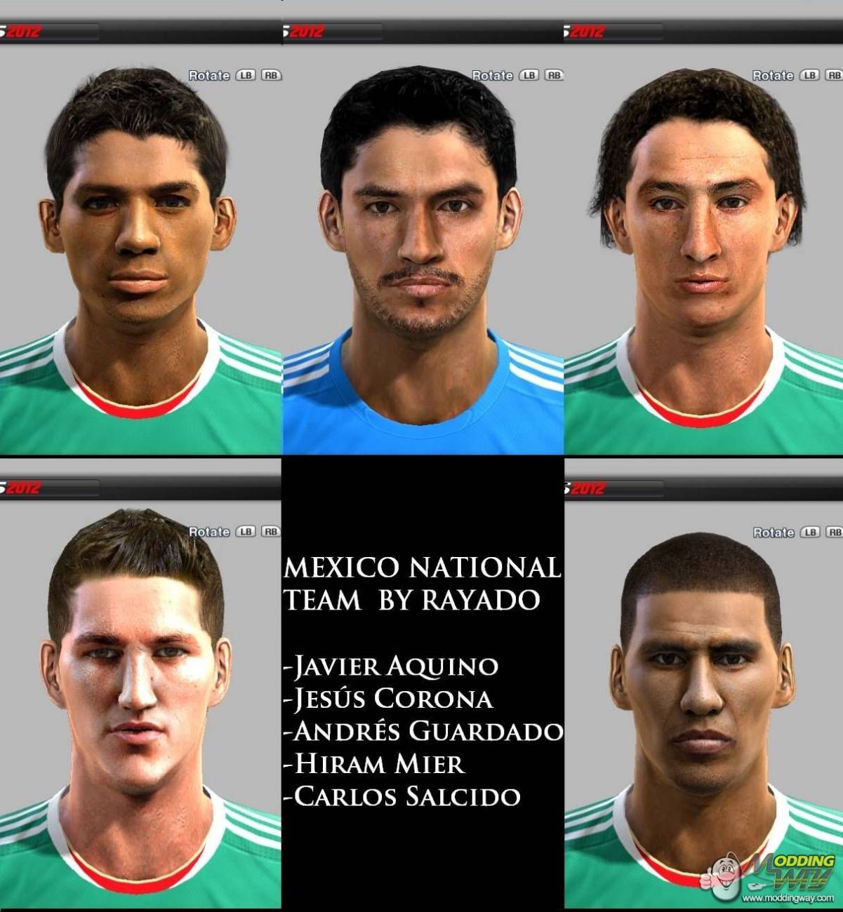 Mexico National Team Facepack