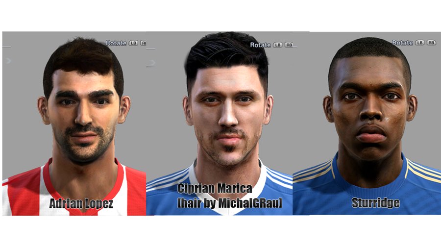 Lopez, Marica & Sturridge facepack