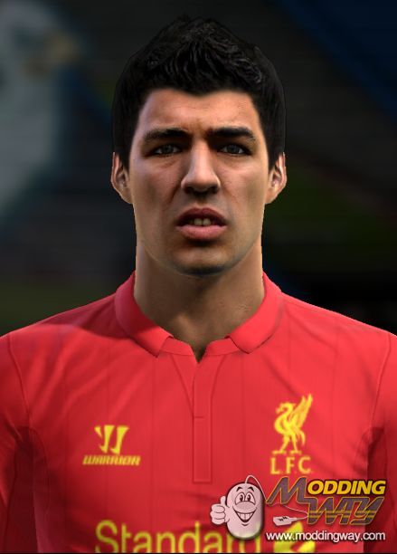 Luis Suarez Face