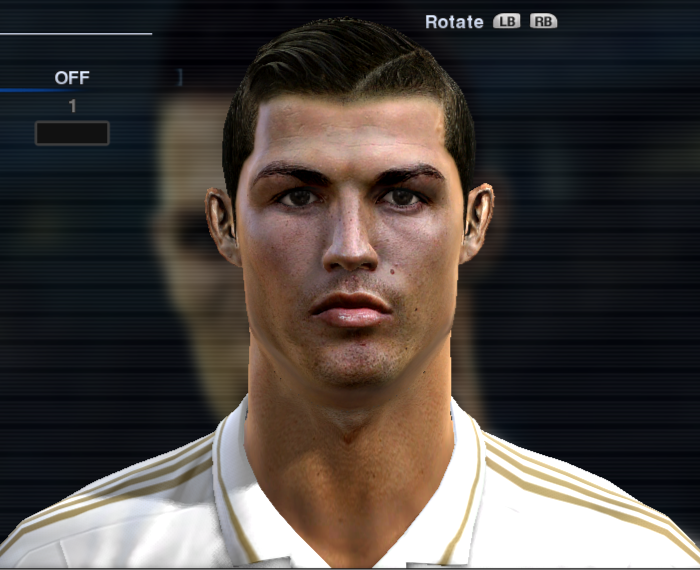 Cristiano Ronaldo update face