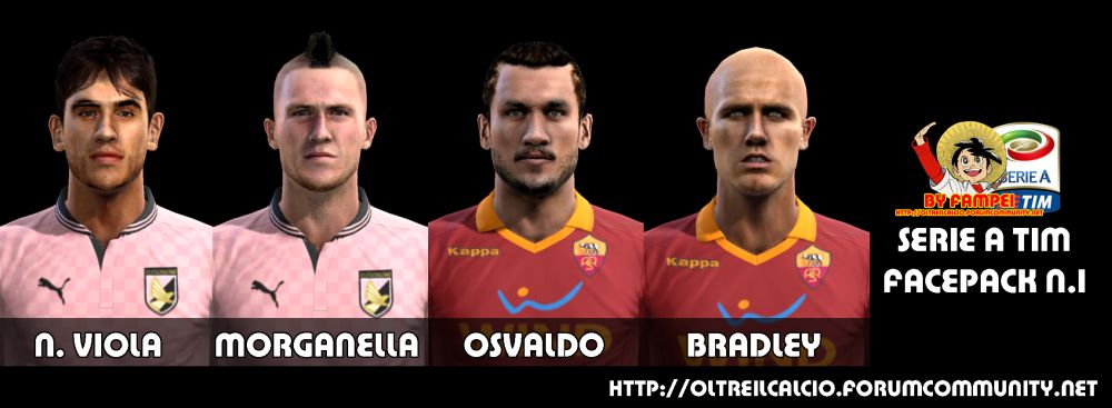 Serie A TIM Facepack n°1