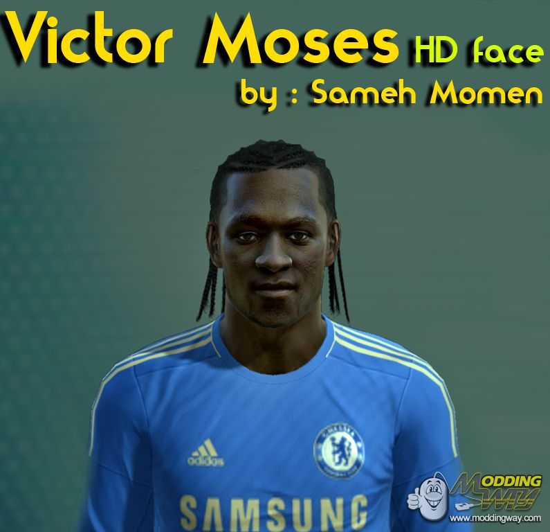 Victor Moses face
