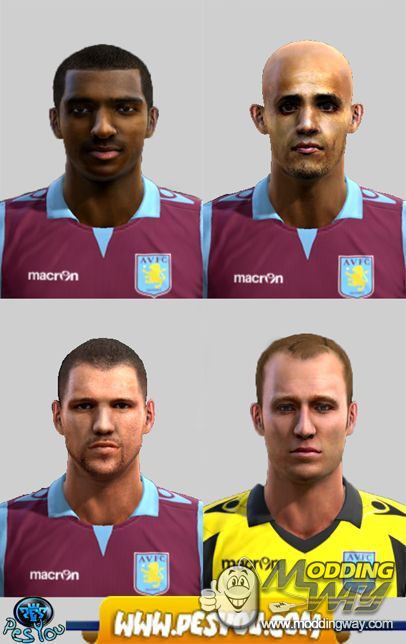 Aston Villa Face Pack Vol.1
