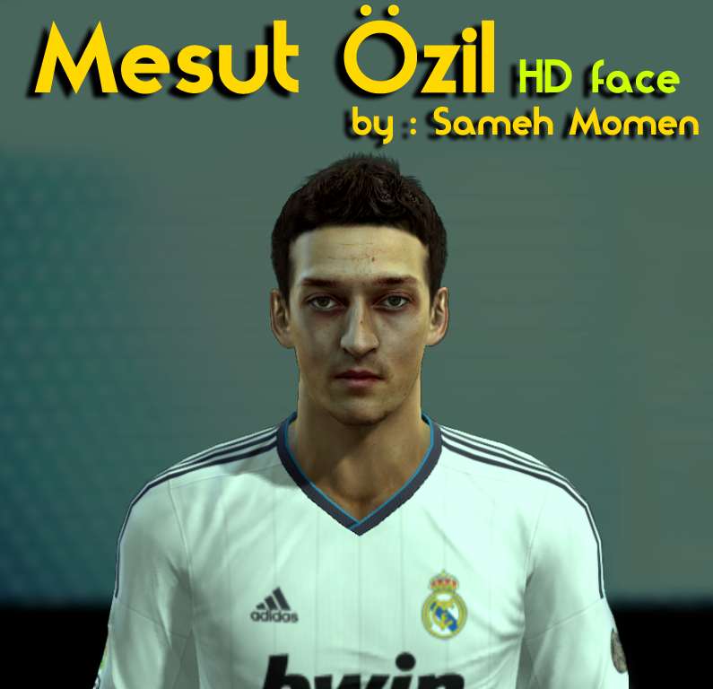 Mesut Ozil face