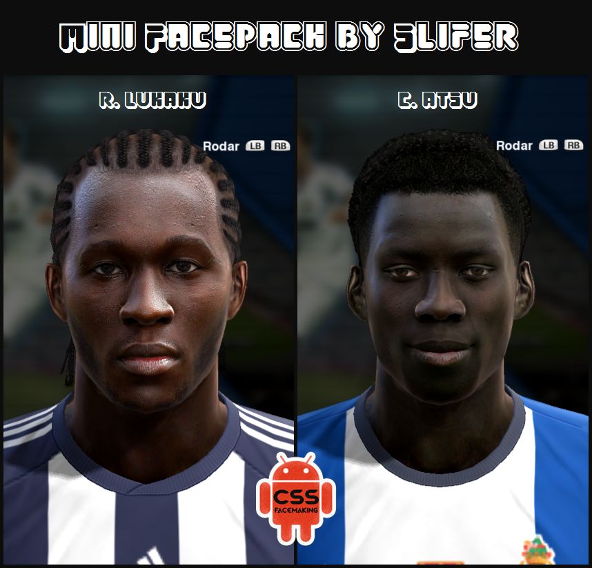 PES 2013 Mini Facepack vol. 1