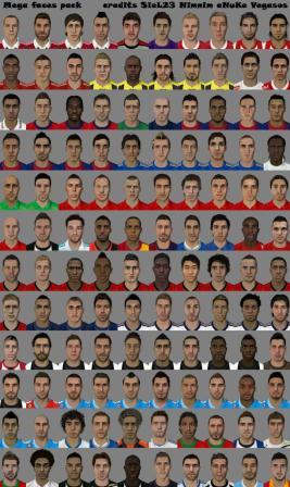 Большой пак лиц всех лиг для FIFA 13