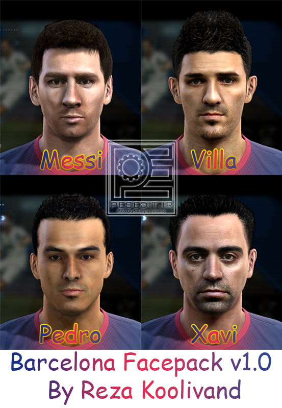 Barcelona Facepack v1.0