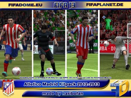 Atletico Madrid Kitpack 2012/2013