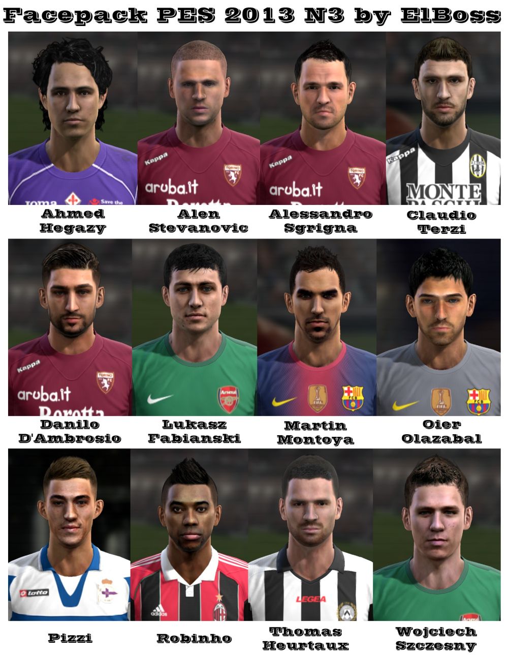 PES 2013 Facepack v3