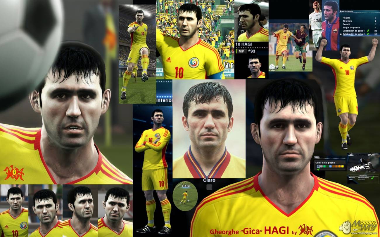 George Hagi Face