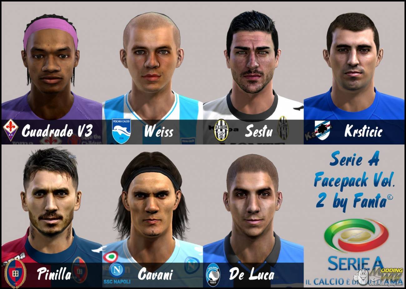 Serie A Facepack Vol.2