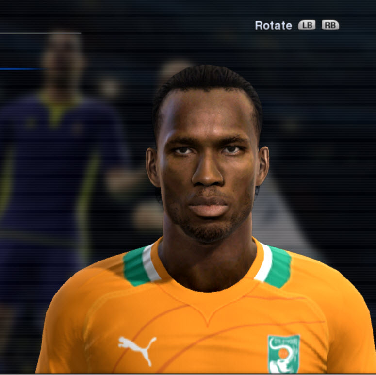 Didier Drogba Face