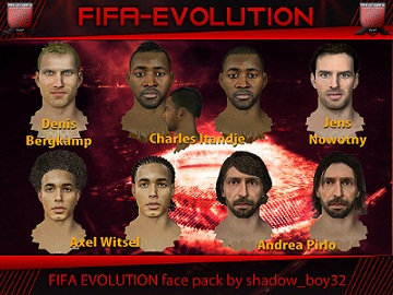 Fifa Evolution Face Pack