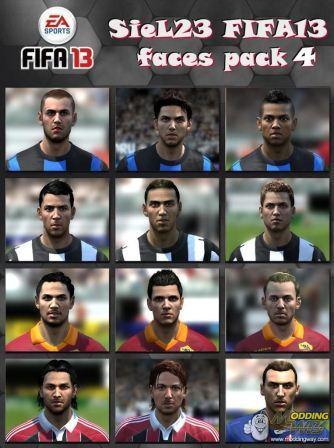 SIEL23 FIFA13 ЛИЦА PACK 4