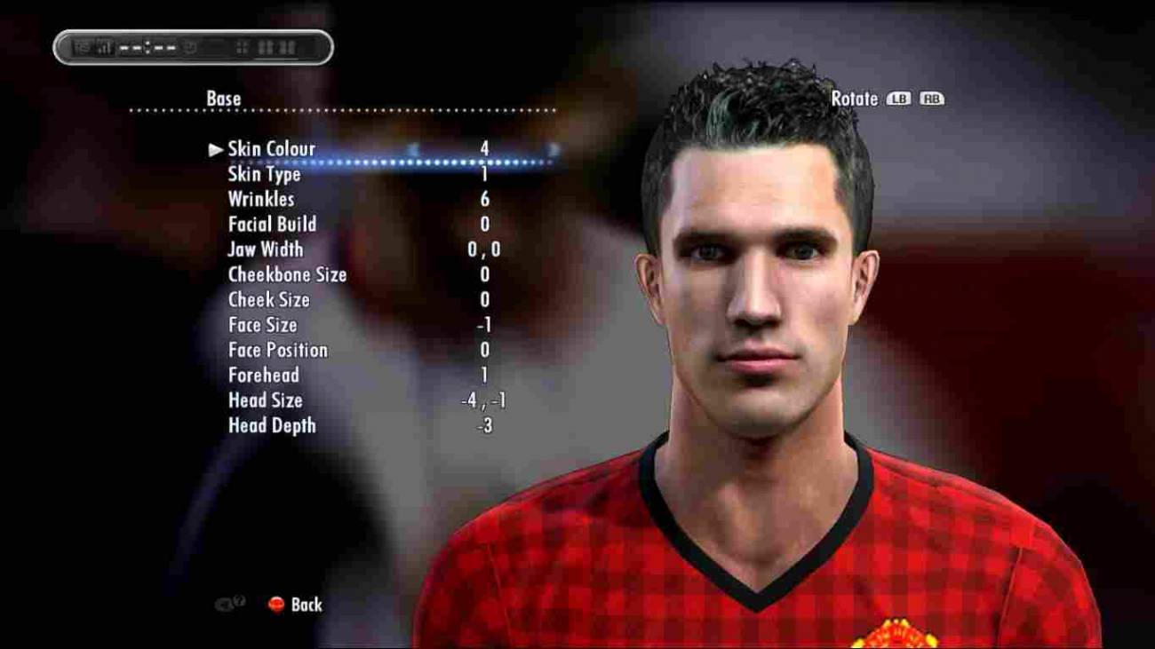 Van Persie Face