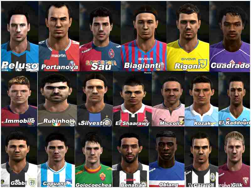 Mega Facepack Serie A