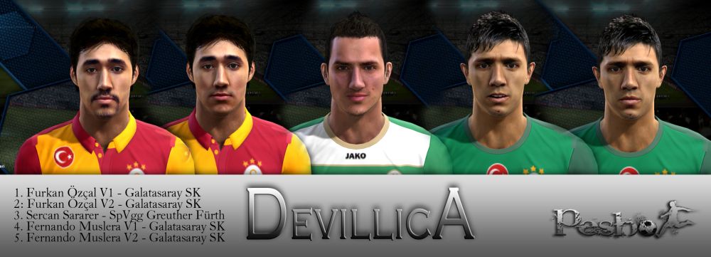 PES 2013 Facepack #2