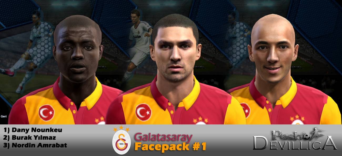 PES 2013 Galatasaray Facepack #1