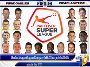 Raiffeisen Super league Minifaces 2012/2013