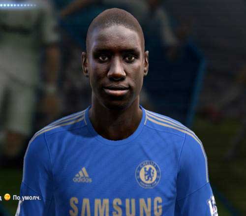 Demba Ba face