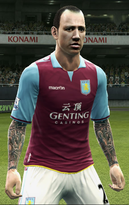 Alan Hutton Face