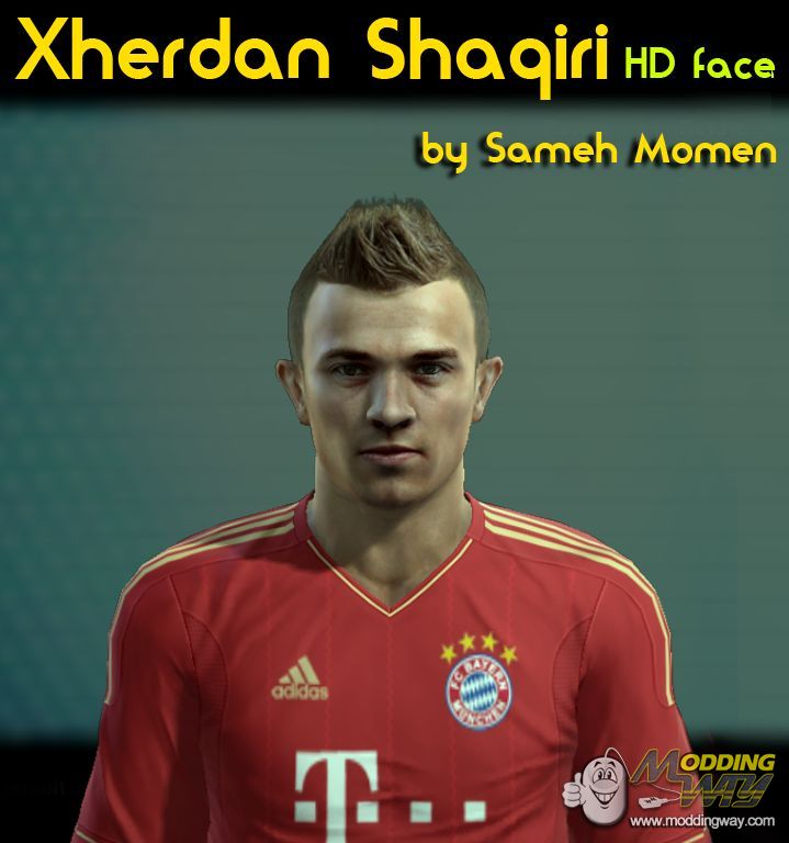 Xherdan Shaqiri face